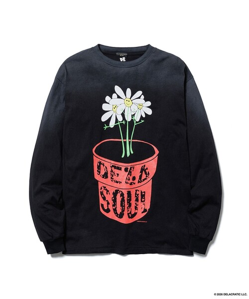 F-LAGSTUF-F / 'Flower' LS TEE( × De La Soul)（Tシャツ/カットソー