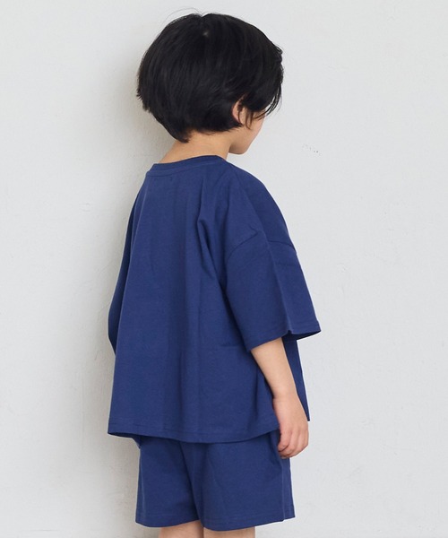LSP WOW(エルエスピーワオ)の「【LSP WOW!】半袖プリントセットアップ(セットアップ・キッズ・ライトピンク/ネイビー/オフホワイト・110/150/80/90/140/100/130/120)」の17枚目の写真