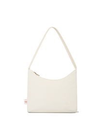 クローバーハート ナイロン ホーボーバッグ Ivory