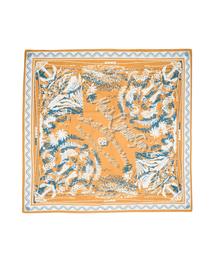 MAGOODGAN（メックウッドガン）の「ペイズリー9208ビッグサイズマスタードコットンバンダナ（バンダナ/スカーフ）」