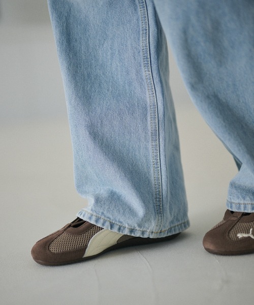 LAULEN(ローレン)の「vintage wash denim /ヴィンテージウォッシュデニム(デニムパンツ・レディース・ブルー・M/S)」の2枚目の写真