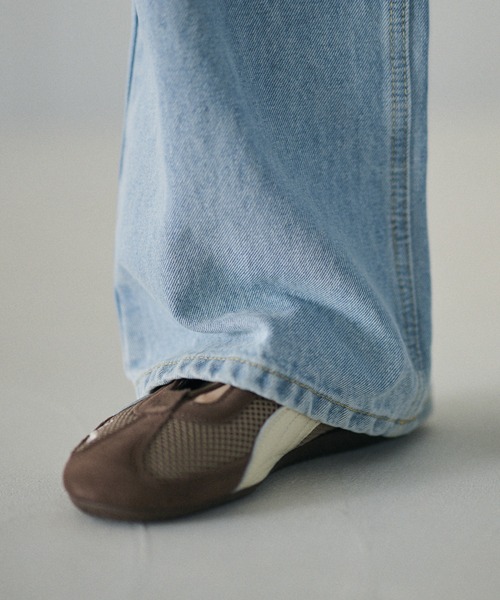 LAULEN(ローレン)の「vintage wash denim /ヴィンテージウォッシュデニム(デニムパンツ・レディース・ブルー・M/S)」の3枚目の写真