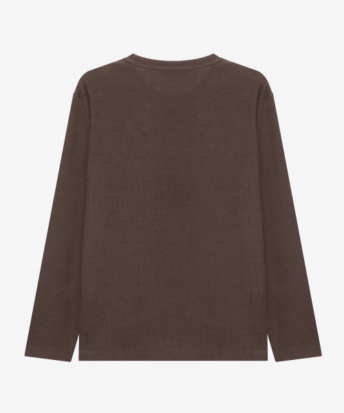 MINDBRIDGE(マインドブリッジ)の「ドゥグッド_ニットライクTシャツ - 4カラー(Tシャツ/カットソー・メンズ・ブラック/オフホワイト/グレー/ブラウン・100/105/110/95)」の10枚目の写真
