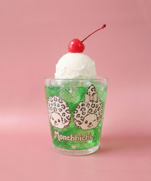 Monchhichi/モンチッチ〉COLORS アクリルコップ KSA4J（グラス