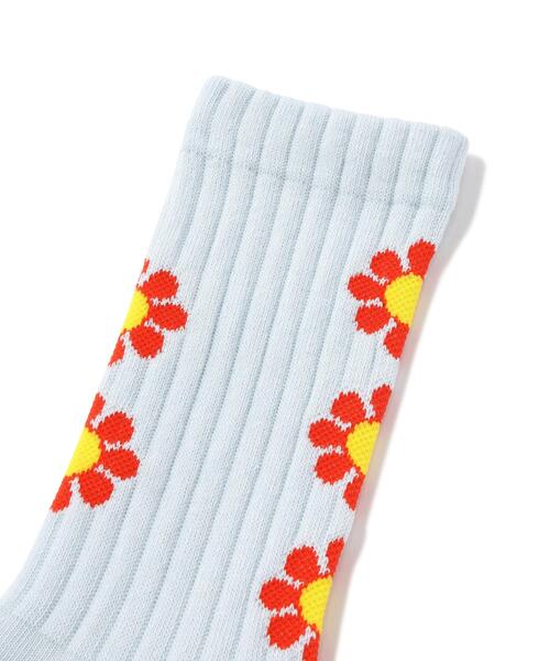 ROSTER SOX(ロスターソックス)の「ROSTER SOX/ロスターソックス PEACE SOCKS(ソックス/靴下・メンズ・イエロー/ピンク/ブルー・2/1)」の4枚目の写真