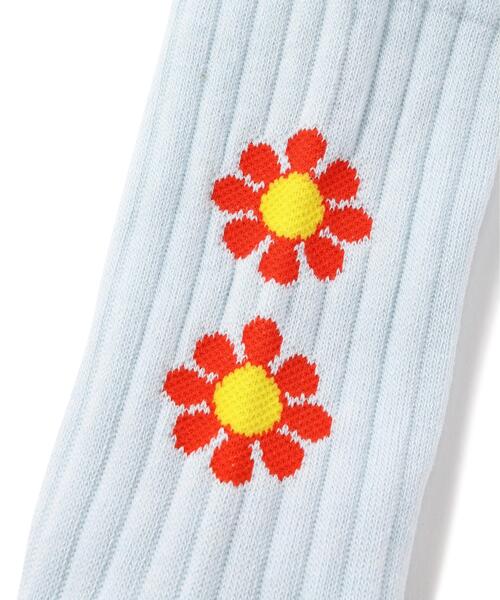 ROSTER SOX(ロスターソックス)の「ROSTER SOX/ロスターソックス PEACE SOCKS(ソックス/靴下・メンズ・イエロー/ピンク/ブルー・2/1)」の8枚目の写真