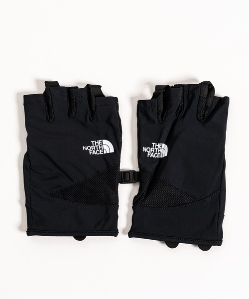 THE NORTH FACE(ザノースフェイス)の「THE NORTH FACE ザ・ノースフェイス COOL LIGHT HALF GLOVE スマホ対応 ワンポイントロゴクールライトハーフグローブ/指なし手袋(手袋・メンズ・ブラック・L/M)」の18枚目の写真