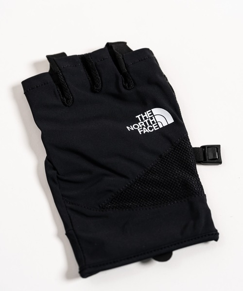 THE NORTH FACE(ザノースフェイス)の「THE NORTH FACE ザ・ノースフェイス COOL LIGHT HALF GLOVE スマホ対応 ワンポイントロゴクールライトハーフグローブ/指なし手袋(手袋・メンズ・ブラック・L/M)」の19枚目の写真