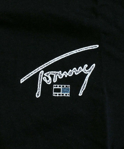 TOMMY HILFIGER(トミーヒルフィガー)の「TMJ レギュラーフィットサインバックプリント SS Tシャツ(Tシャツ/カットソー・メンズ・ナチュラル/ブラック・M/XL/L)」の13枚目の写真