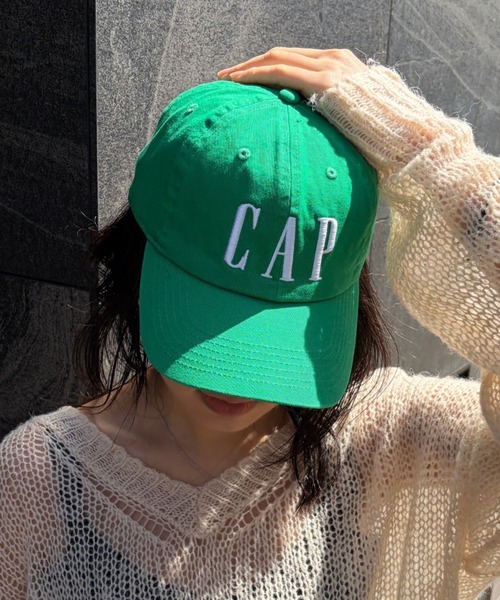 byeA.（バイエー）の「【byeA./バイエー】CAP ロゴ刺繍ベースボール