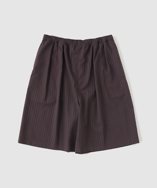 Product Twelve（プロダクトトゥエルブ）の「Product Twelve（プロダクトトゥエルブ）Techno Wool Sucker Training ショーツ（その他パンツ・メンズ・ブラック/ブラウン・3/2）」の2枚目の写真