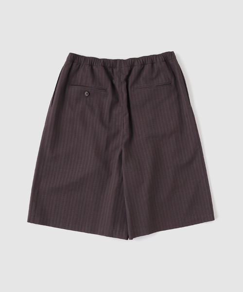 Product Twelve（プロダクトトゥエルブ）の「Product Twelve（プロダクトトゥエルブ）Techno Wool Sucker Training ショーツ（その他パンツ・メンズ・ブラック/ブラウン・3/2）」の3枚目の写真