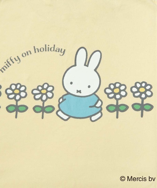 ALPEN / SPORTS DEPO SELECT（アルペンスポーツデポセレクト）の「ノーブランド  miffy バックグラフィックTシャツ(フラワー)（Tシャツ/カットソー・レディース・ダークグレー/ベージュ・XL/S/M/L）」の10枚目の写真
