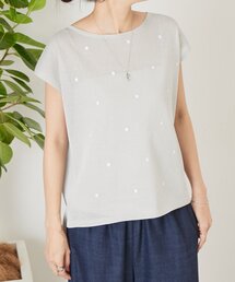 BEARDSLEY | ドット刺繍ニット(ニット/セーター)