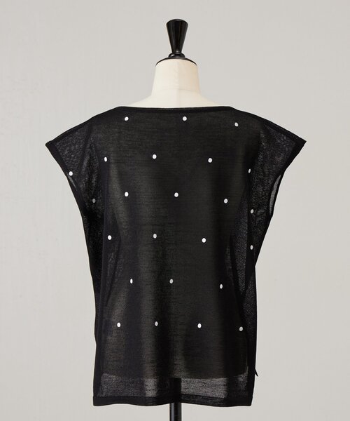 BEARDSLEY（ビアズリー）の「ドット刺繍ニット（ニット/セーター・レディース・グレー/ブラック・FREE）」の22枚目の写真