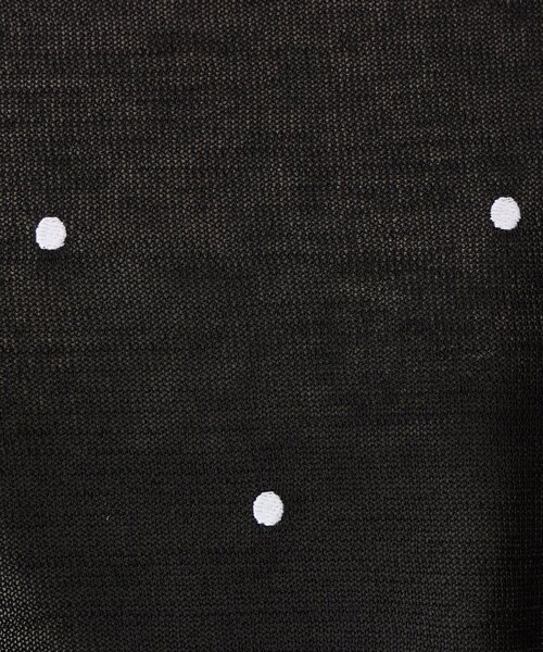 BEARDSLEY(ビアズリー)の「ドット刺繍ニット(ニット/セーター・レディース・グレー/ブラック・FREE)」の7枚目の写真