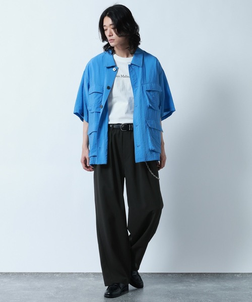 RAGEBLUE(レイジブルー)の「Summer Cocoon Easy Pants/サマーコクーンイージーパンツ(スラックス・メンズ・ブラック/ベージュ/グレー・LARGE/MEDIUM)」の7枚目の写真
