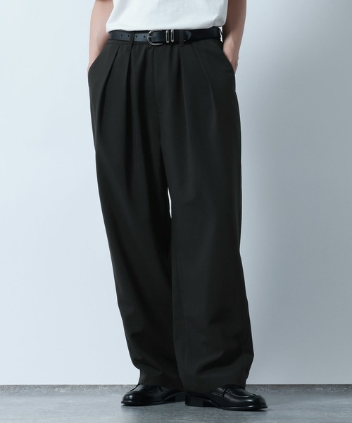 RAGEBLUE(レイジブルー)の「Summer Cocoon Easy Pants/サマーコクーンイージーパンツ(スラックス・メンズ・ブラック/ベージュ/グレー・LARGE/MEDIUM)」の9枚目の写真