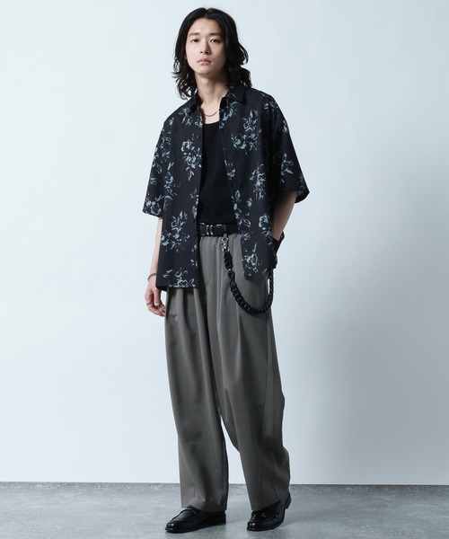 RAGEBLUE(レイジブルー)の「Summer Cocoon Easy Pants/サマーコクーンイージーパンツ(スラックス・メンズ・ブラック/ベージュ/グレー・LARGE/MEDIUM)」の14枚目の写真