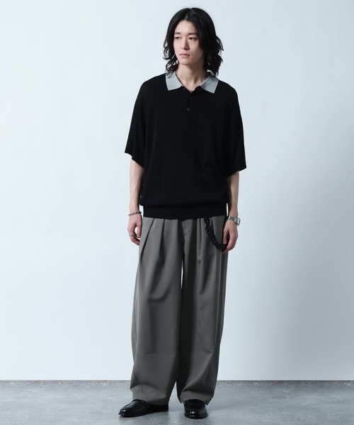 RAGEBLUE(レイジブルー)の「Summer Cocoon Easy Pants/サマーコクーンイージーパンツ(スラックス・メンズ・ブラック/ベージュ/グレー・LARGE/MEDIUM)」の15枚目の写真