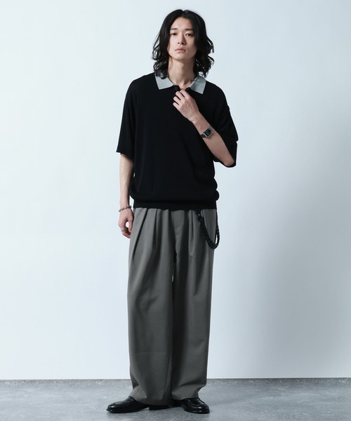 RAGEBLUE(レイジブルー)の「Summer Cocoon Easy Pants/サマーコクーンイージーパンツ(スラックス・メンズ・ブラック/ベージュ/グレー・LARGE/MEDIUM)」の18枚目の写真