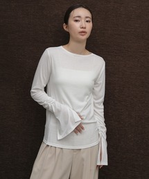 【Et】Slit Sleeve Tops