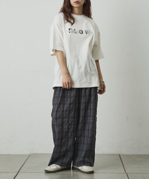 COLONY 2139（コロニートゥーワンスリーナイン）の「スクラッチロゴTシャツ（Tシャツ/カットソー・メンズ・ホワイト/ブラック・LARGE/MEDIUM）」の12枚目の写真