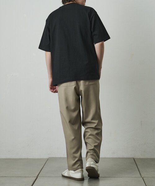COLONY 2139（コロニートゥーワンスリーナイン）の「スクラッチロゴTシャツ（Tシャツ/カットソー・メンズ・ホワイト/ブラック・LARGE/MEDIUM）」の4枚目の写真