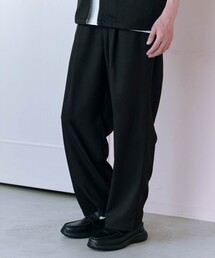 リップストップ ナイロンストレッチ ワイドバルーンパンツ / セットアップ対応