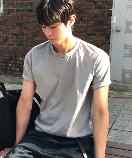 LEIRE（ルアール）の「90年代ヴィンテージフィットピグメントTシャツ[グレー]（Tシャツ/カットソー・メンズ・その他・MEDIUM/LARGE/X-LARGE/2XL）」の7枚目の写真