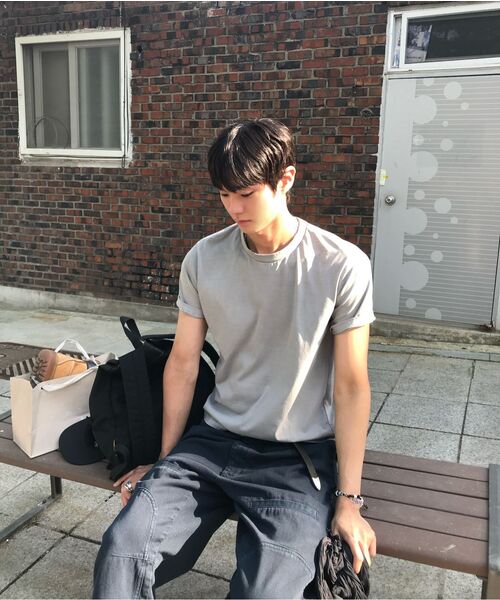 LEIRE（ルアール）の「90年代ヴィンテージフィットピグメントTシャツ[グレー]（Tシャツ/カットソー・メンズ・その他・MEDIUM/LARGE/X-LARGE/2XL）」の14枚目の写真