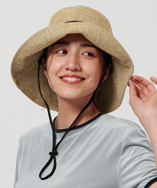 THE NORTH FACE（ザノースフェイス）の「＜THE NORTH FACE＞ハイク ブルーム ハット（ハット・レディース・ダークブラウン/ナチュラル・M）」の2枚目の写真