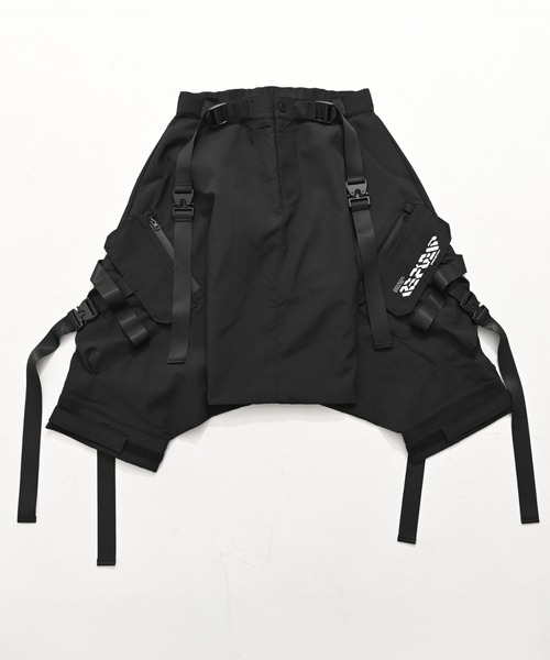 REFLEM INDUSTRY(レフレムインダストリー)の「『REFLEM INDUSTRY/レフレム インダストリー』GRAVITY DROP-CROTCH PANTS/タクティカルサルエルパンツ(その他パンツ・レディース・ブラック・FREE)」の16枚目の写真