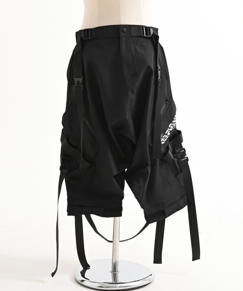 REFLEM INDUSTRY(レフレムインダストリー)の「『REFLEM INDUSTRY/レフレム インダストリー』GRAVITY DROP-CROTCH PANTS/タクティカルサルエルパンツ(その他パンツ・レディース・ブラック・FREE)」の12枚目の写真