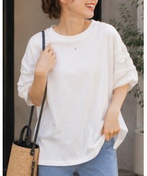 バブルスリーブTシャツ