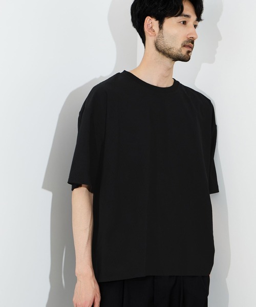 URBAN COLLECTION（アーバンコレクション）の「URBAN COLLECTION リンクスジャガードボックスＴシャツ（Tシャツ/カットソー・メンズ・ブラック/ホワイト/ライトグレー/ブルーグリーン/ブラウン・S/M/L/XL）」の18枚目の写真