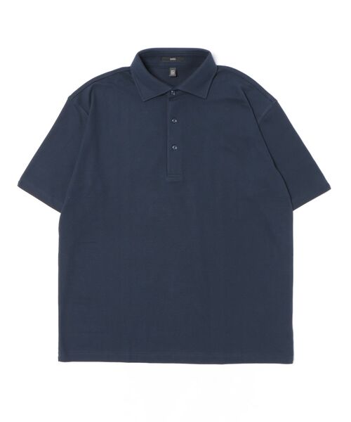 EDWIN(エドウィン)の「デニスラ ポロシャツ ビジネス 半袖(ポロシャツ・メンズ・グレー/ネイビー/ホワイト・MEDIUM/LARGE/X-LARGE)」の4枚目の写真