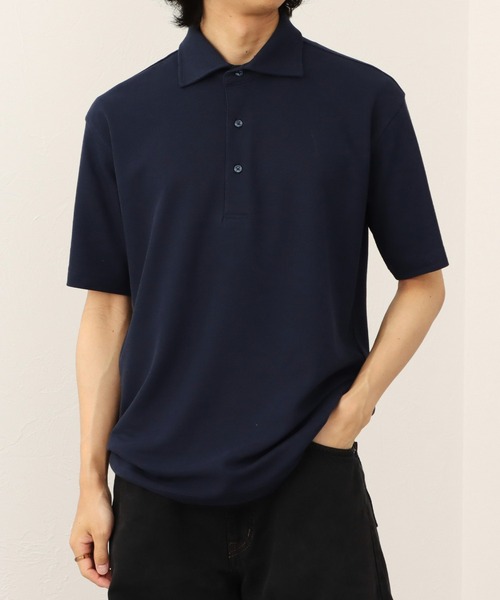 EDWIN(エドウィン)の「デニスラ ポロシャツ ビジネス 半袖(ポロシャツ・メンズ・グレー/ネイビー/ホワイト・MEDIUM/LARGE/X-LARGE)」の12枚目の写真