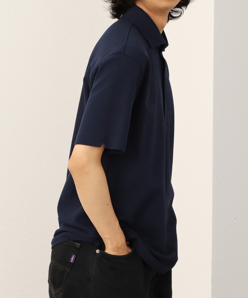 EDWIN(エドウィン)の「デニスラ ポロシャツ ビジネス 半袖(ポロシャツ・メンズ・グレー/ネイビー/ホワイト・MEDIUM/LARGE/X-LARGE)」の14枚目の写真