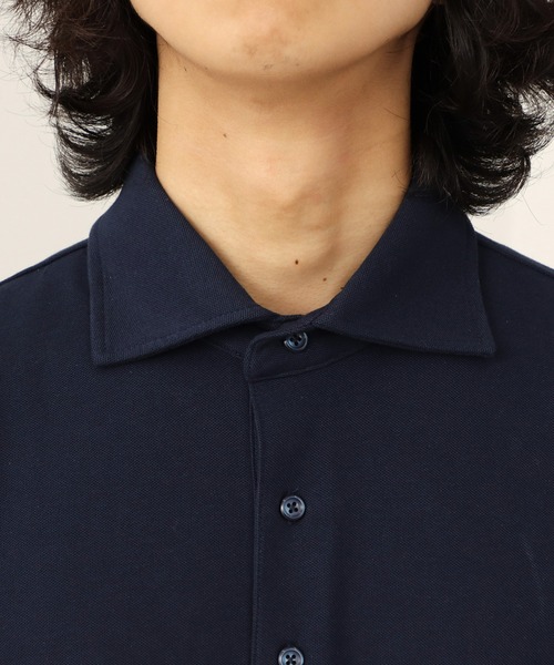 EDWIN(エドウィン)の「デニスラ ポロシャツ ビジネス 半袖(ポロシャツ・メンズ・グレー/ネイビー/ホワイト・MEDIUM/LARGE/X-LARGE)」の16枚目の写真