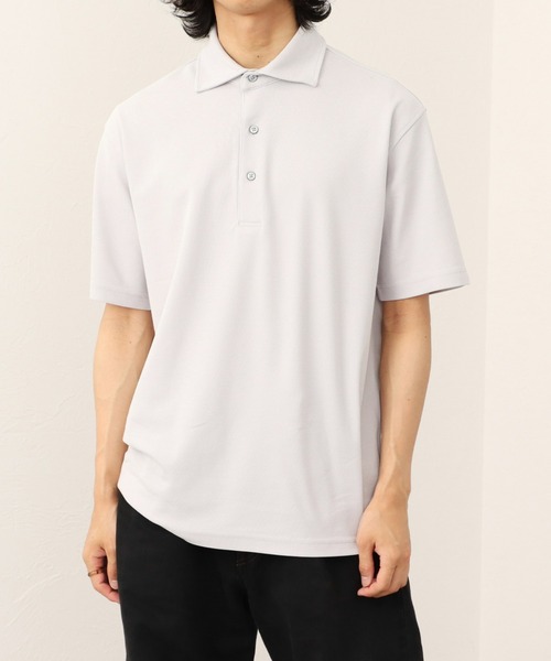 EDWIN(エドウィン)の「デニスラ ポロシャツ ビジネス 半袖(ポロシャツ・メンズ・グレー/ネイビー/ホワイト・MEDIUM/LARGE/X-LARGE)」の18枚目の写真