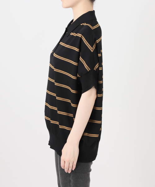 JOURNAL STANDARD relume(ジャーナルスタンダード レリューム)の「《新色》ウォッシャブルニットポロシャツ(ニット/セーター・レディース・ブラック系その他/ベージュ系その他・FREE)」の18枚目の写真
