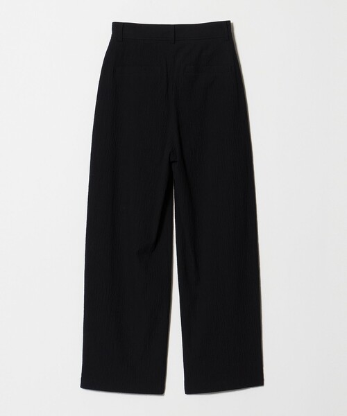 Steven Alan(スティーブンアラン)の「<Steven Alan>リップル コットン タック トラウザーズ ブラック(その他パンツ・レディース・ブラック・S/M)」の2枚目の写真