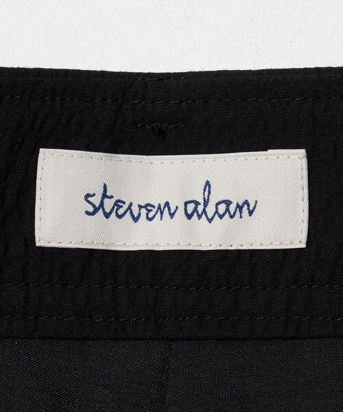 Steven Alan(スティーブンアラン)の「<Steven Alan>リップル コットン タック トラウザーズ ブラック(その他パンツ・レディース・ブラック・S/M)」の11枚目の写真