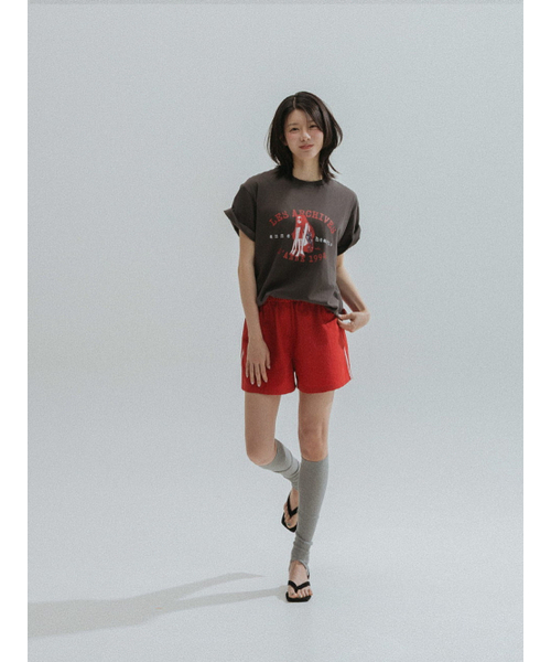 ANNEHEARTS（アンハーツ）の「Side Lace Nylon Shorts_RED（その他パンツ・レディース・その他・FREE）」の5枚目の写真