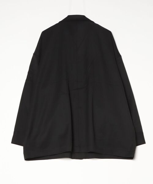 Y-3(ワイスリー)の「Y-3 WOOL CHORE COAT(テーラードジャケット・レディース・ブラック・SMALL/MEDIUM/LARGE/X-SMALL/XX-SMALL)」の6枚目の写真
