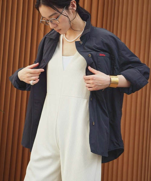 ELFRANK(エルフランク)の「【2026AW】【S~Lサイズ展開】Vネックリブジョガーオールインワン【洗える】(サロペット/オーバーオール・レディース・オフホワイト/ブラック・S/M/L)」の13枚目の写真