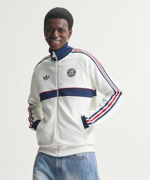adidas(アディダス)の「FCバイエルン・ミュンヘン OG トラックトップ / ジャージ / トラックジャケット / アディダス adidas(ジャージ・メンズ・ホワイト・X-LARGE/SMALL/MEDIUM/LARGE/XXX-LARGE/XX-LARGE)」の5枚目の写真