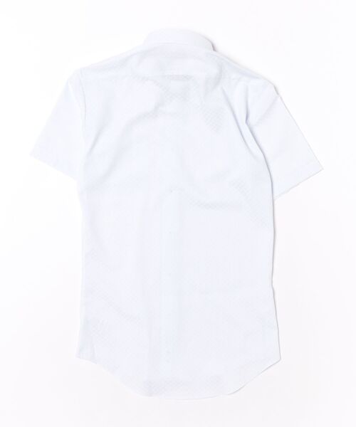 TOKYO SHIRTS(トウキョウシャツ)の「【超形態安定】 形態安定ノンアイロン ボタンダウン 半袖ビジネスワイシャツ(ビジネスシャツ・メンズ・サックスブルー・首回り37cm)」の7枚目の写真
