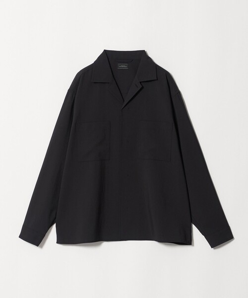green label relaxing(グリーンレーベルリラクシング)の「SHIELDRY フライフロント 長袖 オープンカラー シャツ -伸縮性・UVカット・遮熱-(シャツ/ブラウス・メンズ・ダークグレー/モカ/グレー系・L/S/XL/M)」の18枚目の写真